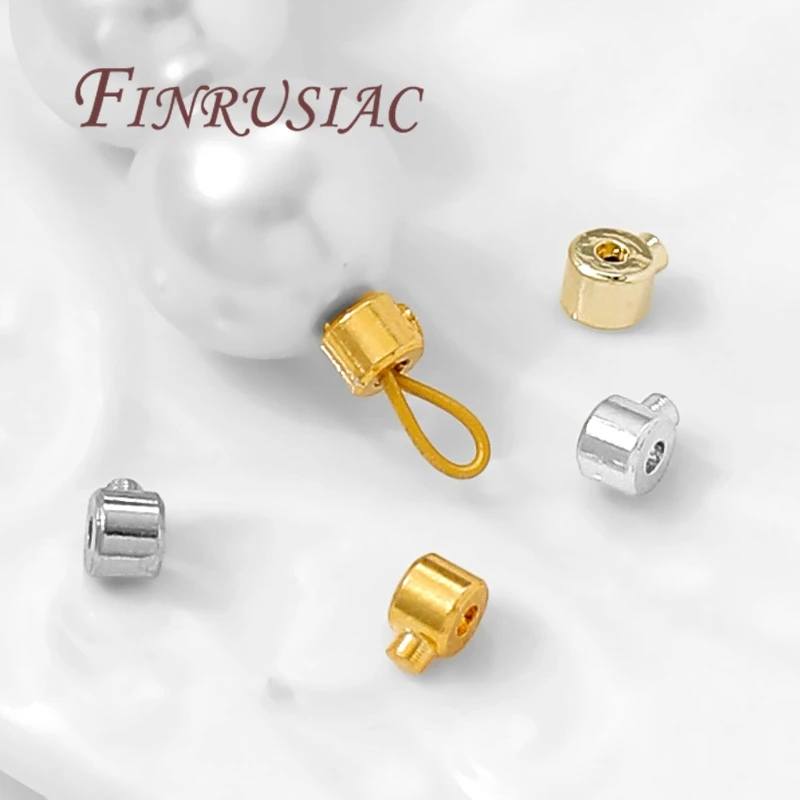 2,5 mm 3 mm 18 Karat vergoldete Crimp-Endperlen, Crimpperlen für Schmuckherstellungszubehör, Halsketten-Endperle, Armbänder-Zubehör – Detail 21