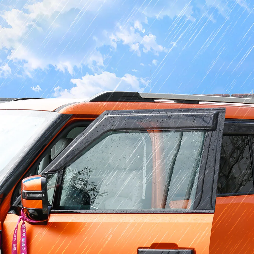 For Chery Jetour G700 2025 2026 Translucent Weather Shield Car Modification Accessories Window Rain Shield Dynamic And Beautiful