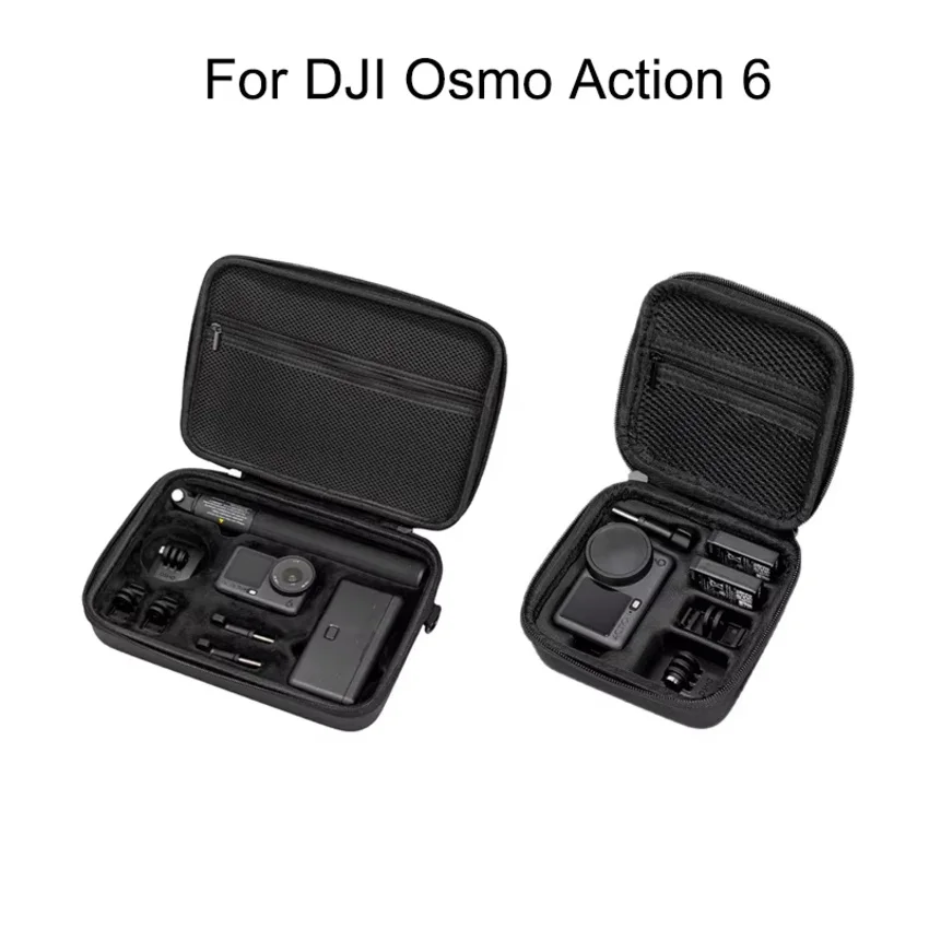 

Compatible DJI Action 6 Carrying Case Portable Protective Storage Bag for Action Camera Accessories Set