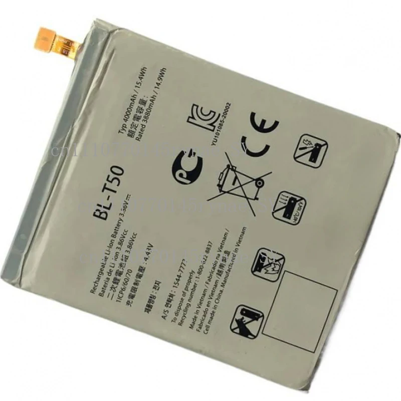 

Original 4000mAh BL-T50 Replacement Battery For LG Velvet 5G UW LM-G900 G900N + Free Tools + Track Code