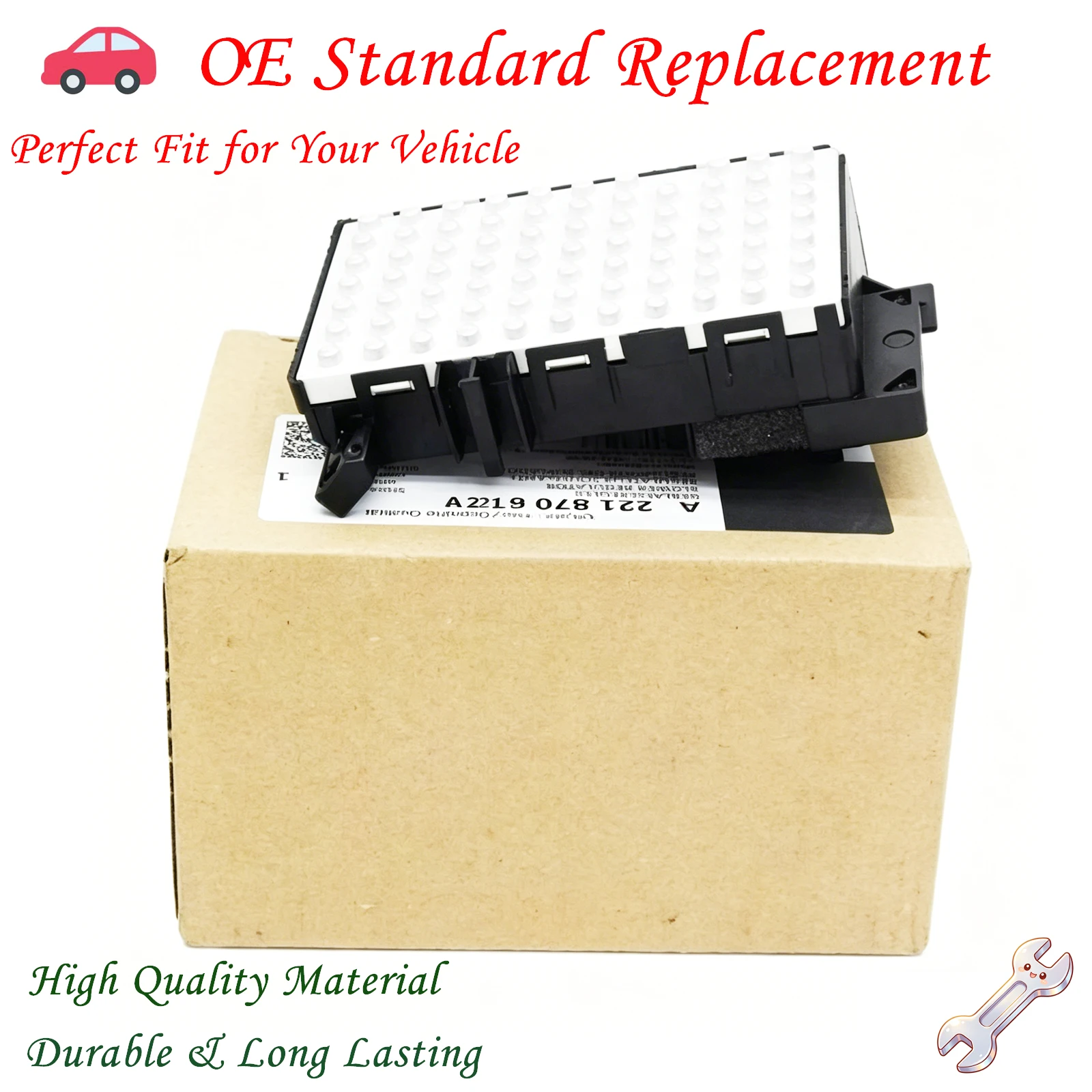 

Genuine Interior Blower Resistor A2218706758 For MERCEDES-BENZ S-CLASS C216 W221 2005-2013 S550 S600 S350 S450 S63 AMG S65 AMG