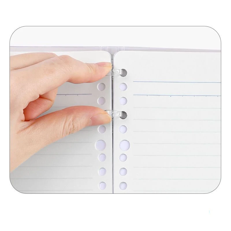 KOKUYO Campus Smartring Loose Leaf Notebook 4 holes Thin Portable Smart Ring Binder Note A5 B5 Easy To Replace paper