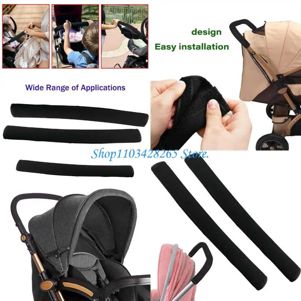 

Ручка для быстрой установки коляски с нескользящей неопреновой поверхностью, круглогодичный комфорт, аксессуары для детской G2TE