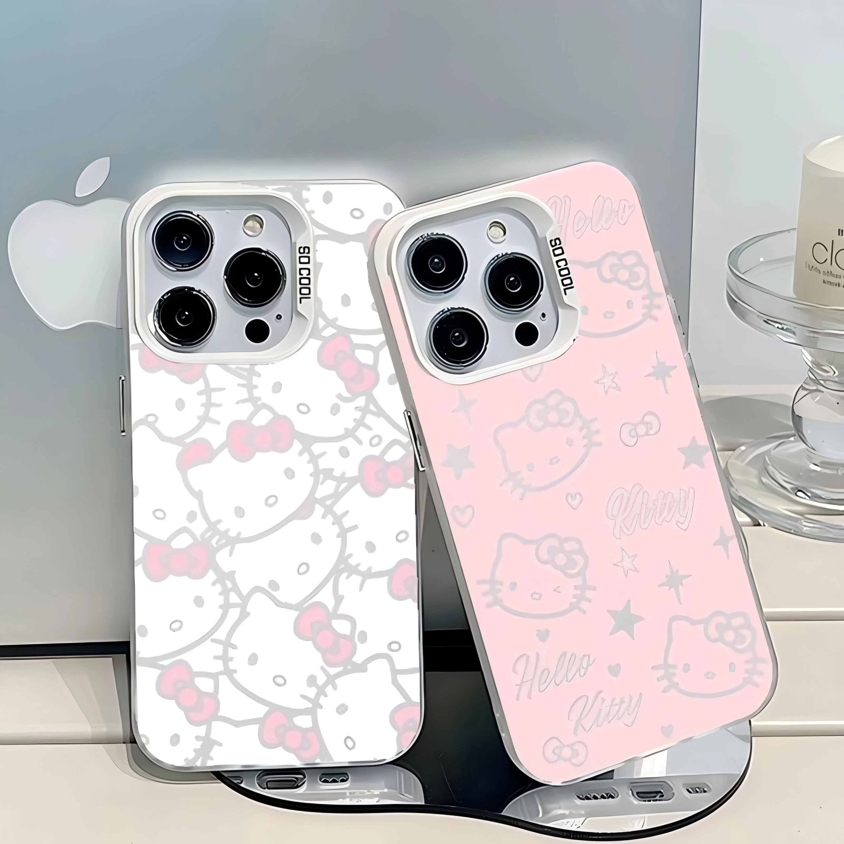 Cute Hello Kitty Case for Xiaomi Redmi A1 13C 9C 9T Note 7 8 9 9S 10 11 12 13 Pro K60 Ultra 4G 5G Matte Shockproof Back Cover