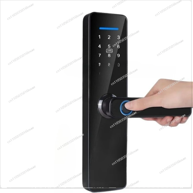 For S811 Hot Selling Indoor Door Lock Tuya Tuya Tongtong App Control Smart Lock with Fingerprint Password Card