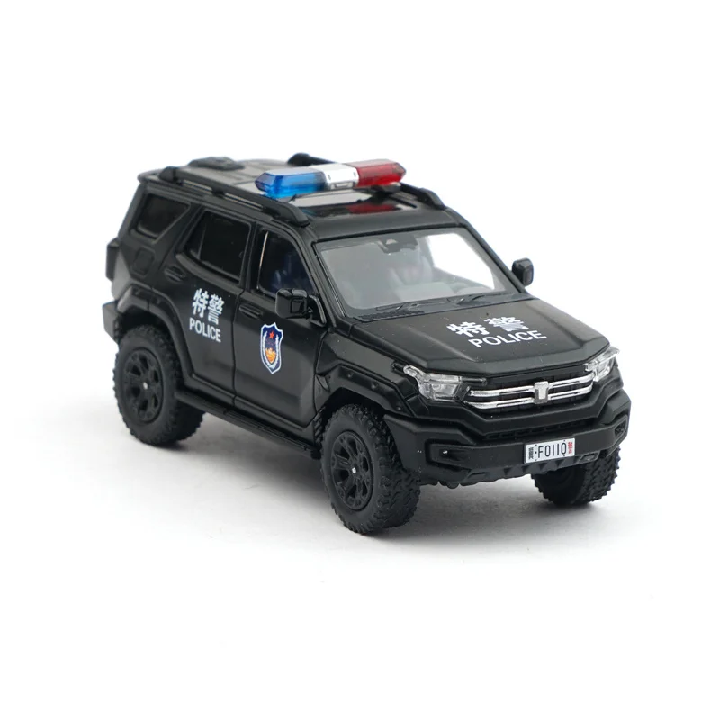 

Xcartoys 1:64 Tank 400 Hi4-T Полицейская литая под давлением модель коллекционной машины