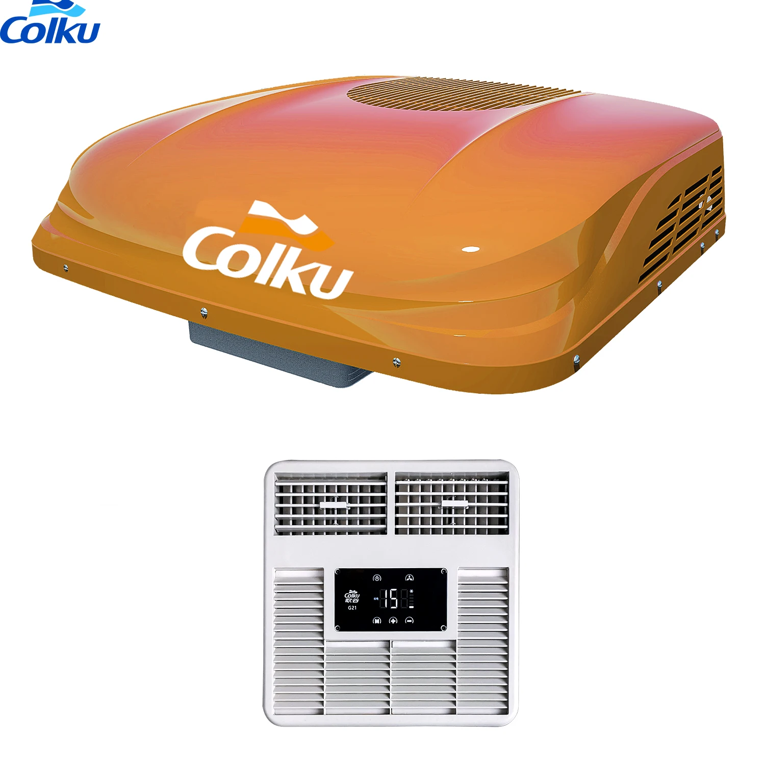 

Truck Cab Parking Air Conditioner, 12V/24V DC Electric Cooler for Sleeper Cab, Long-Life Warranty, Low-Noise Cooling Unit