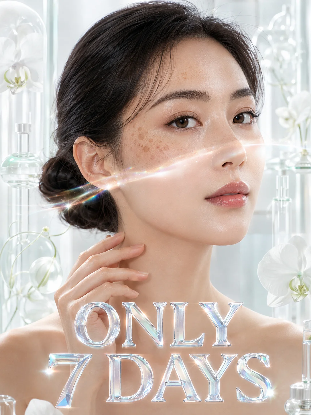 Dark Spots Removal Facial Essence with Vitamin C and Hyaluronic Acid, Daily Skin Care for an Even and Radiant Look