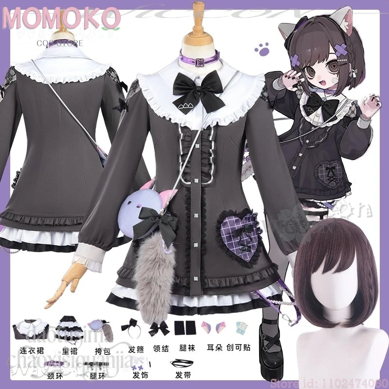

Adults costume Game Project Sekai Cosplay Shinonome Ena Jirai Kei Girls Uniform Anime Costumes Kawaii Cat Halloween carnival Clo