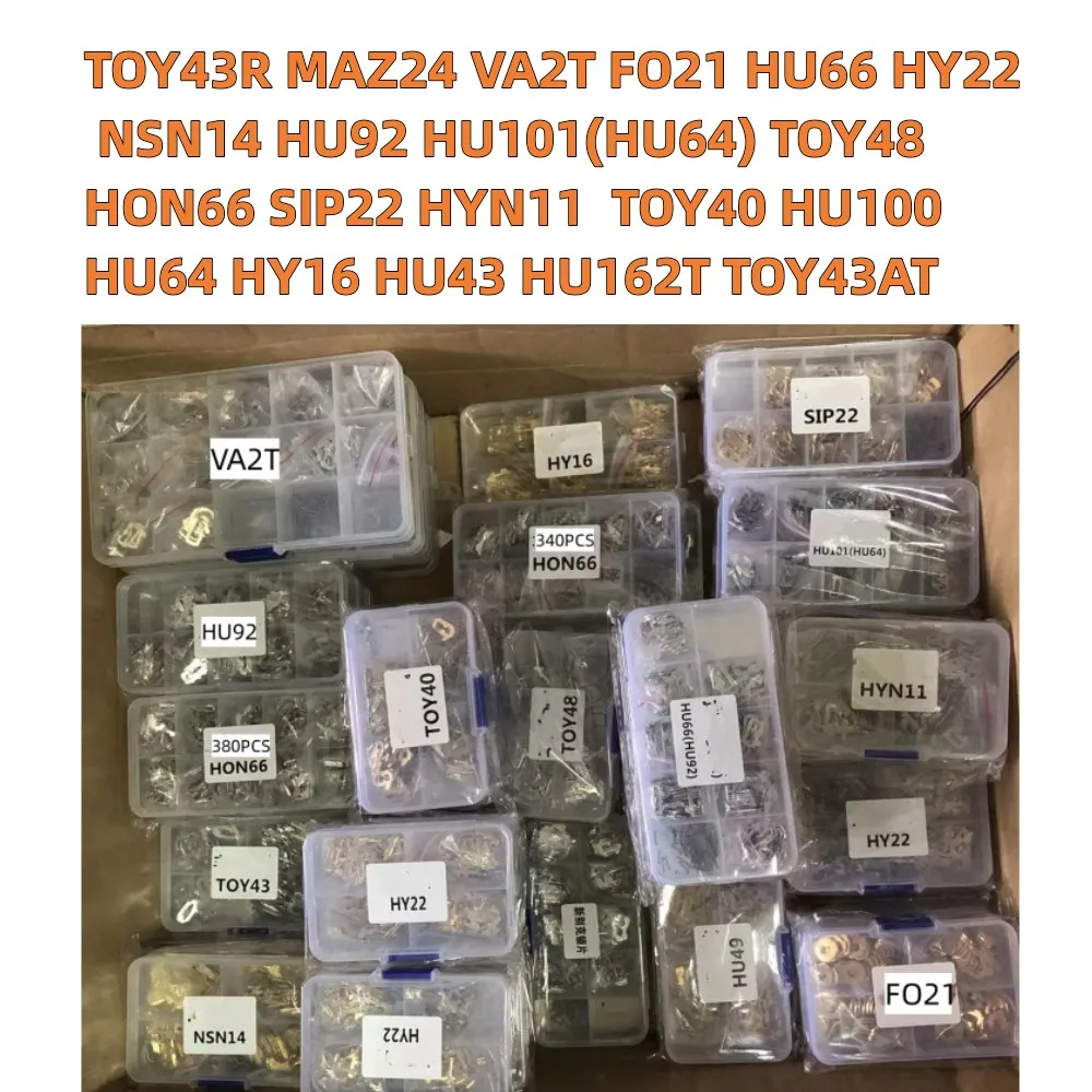 Car Lock Repair Accessories Lock Reed wafer Lock Plate TOY43R MAZ24 VA2T FO21 HU66 HY22 NSN14 HU92 HU101 TOY48 TOY43 HON66 SIP22