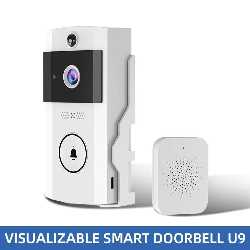 2026 Wireless Smart Doorbell Solar Charge Cover Waterproof WiFi Security Camera Video Intercom Digital Peephole Ring Door Bell view 6