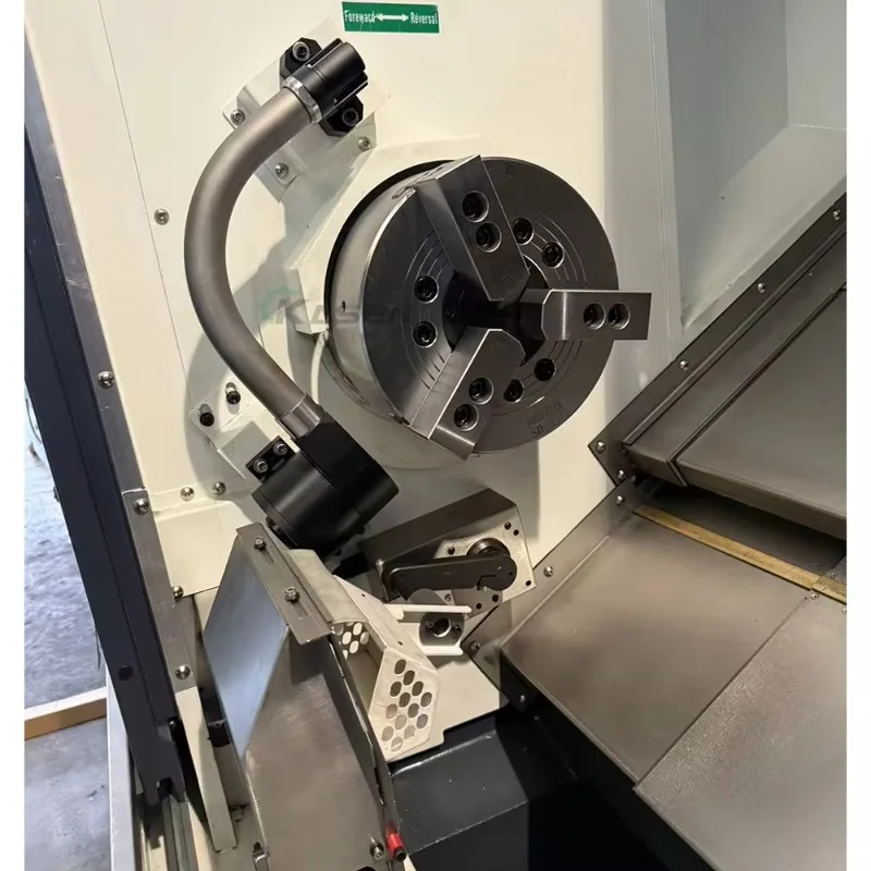 Hot Selling TCK56Y Precision CNC Machine Tools Horizontal Inclined Bed Lathe CNC Lathe Milling
