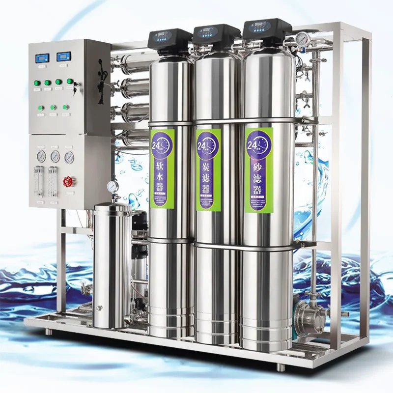 

400 liters / h salt water desalination system 1000 lt /hora water purification system 1000Lnper hour for drinking food product