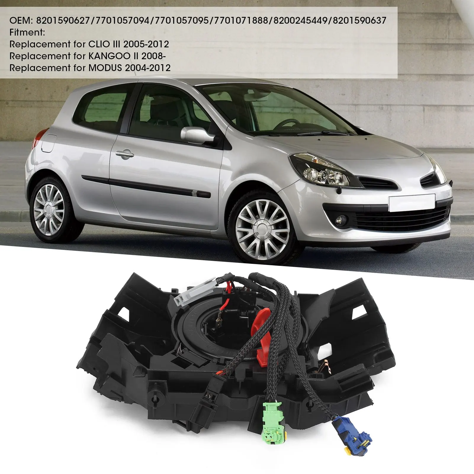 

Пружинный контактор поворотного типа 8201590627 8201590637, модификация, замена для CLIO III / II