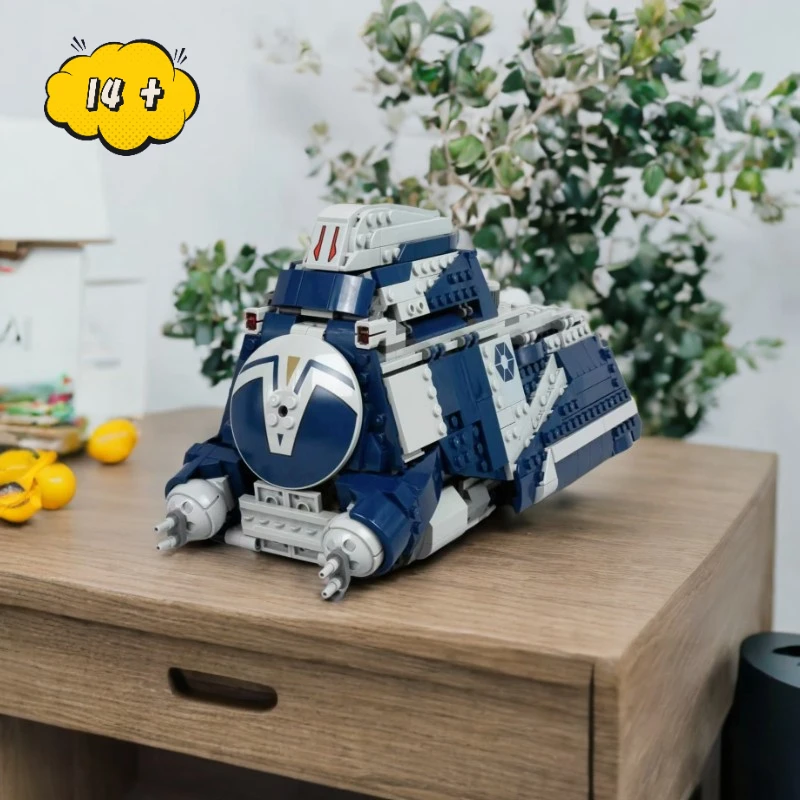 2025 جديد 976 قطعة MOC 75435 معركة فلوسيا فاصل Mtt كتل جمع سلسلة نموذج للأطفال هدايا عيد الميلاد