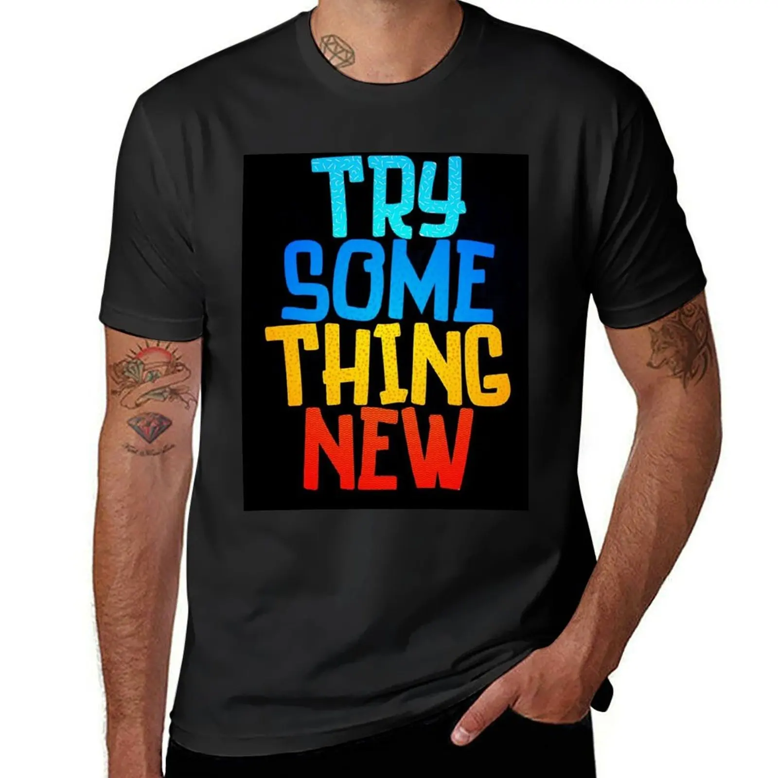 

Do something T-Shirt vintage clothes shirts graphic tees anime clothes boys whites plain black t shirts men