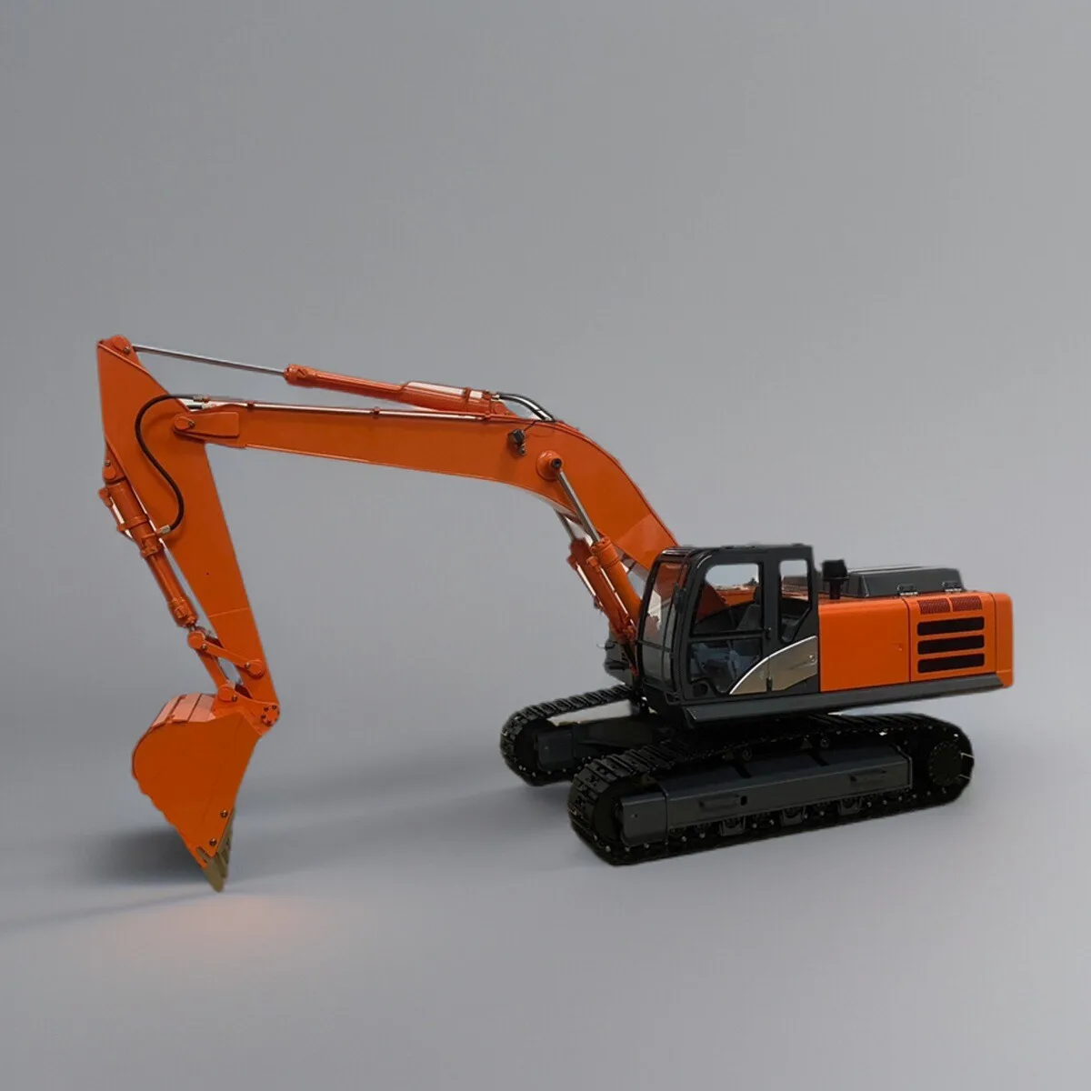 NEW DIM-H3 RC Hydraulic Excavator Model 1:12 Hydraulic Remote Control Construction Machinery Model Toys