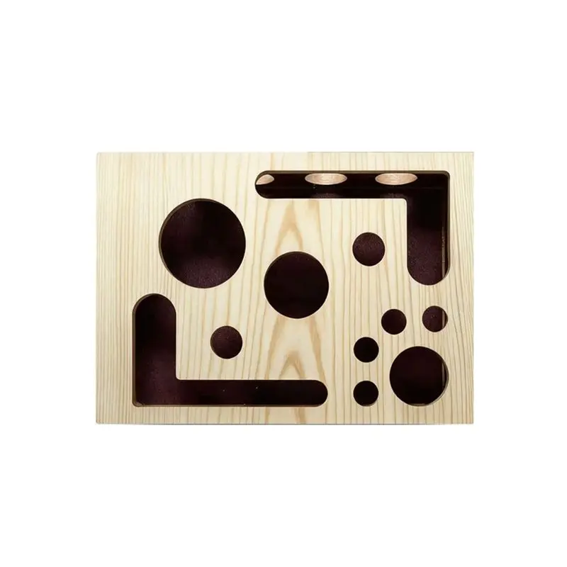 【last-chance】cat-nail-file-enrichment-box-with-bell-ball-scratch-puzzle-maze-cat-scratching-post-maze-tunnel-for-kitten