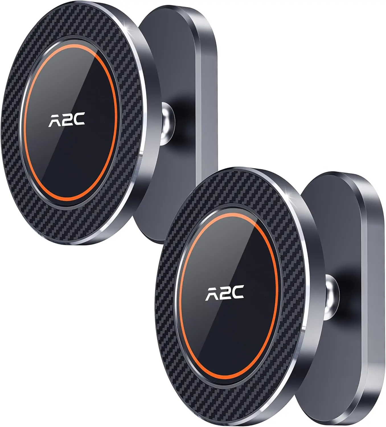 

Магнитный держатель телефона с 2 шт. для тележки для гольфа для iPhone серии 17-12, совместимый с EZGO, клубным автомобилем, тележками Yamaha