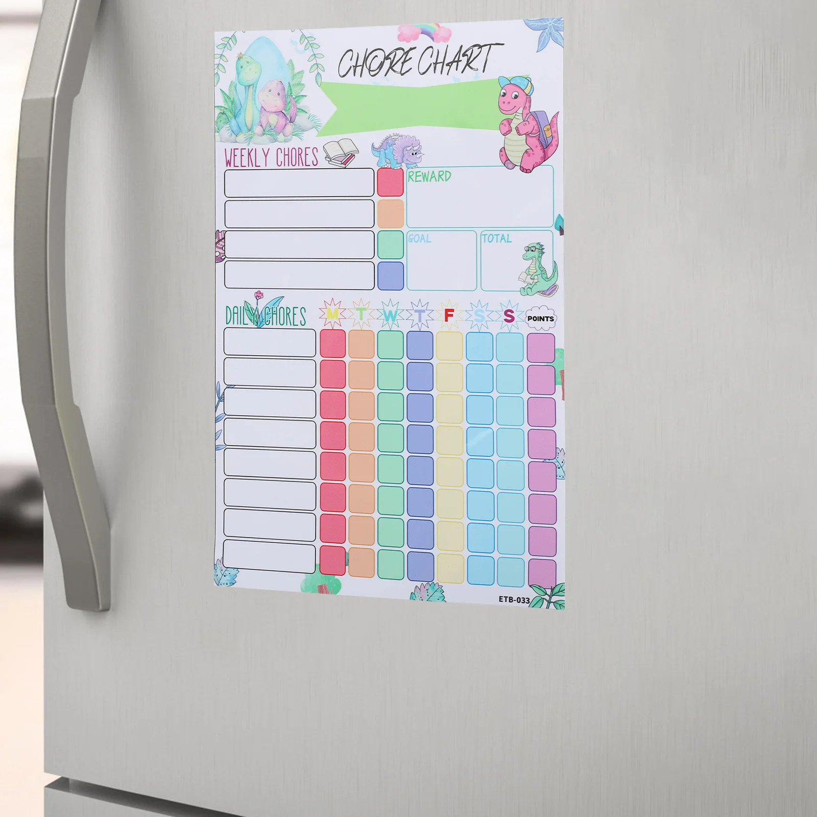 

Magnetic Reward Chart For Behavior Chore Planner Sticker Creative Home School Habit Tracker Decorative
