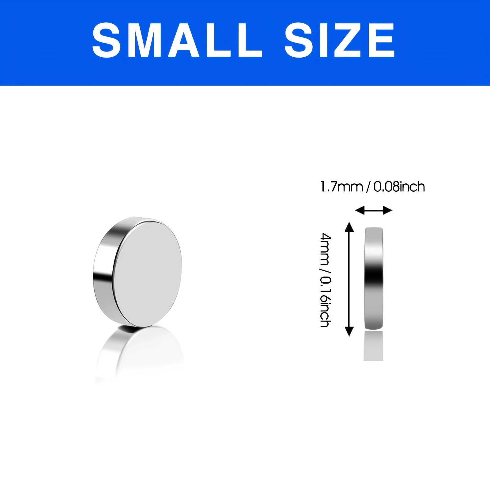 4x2mm Super Strong Magnet Permanent Magnetic Imanes Round Powerful Magnets Refrigerator