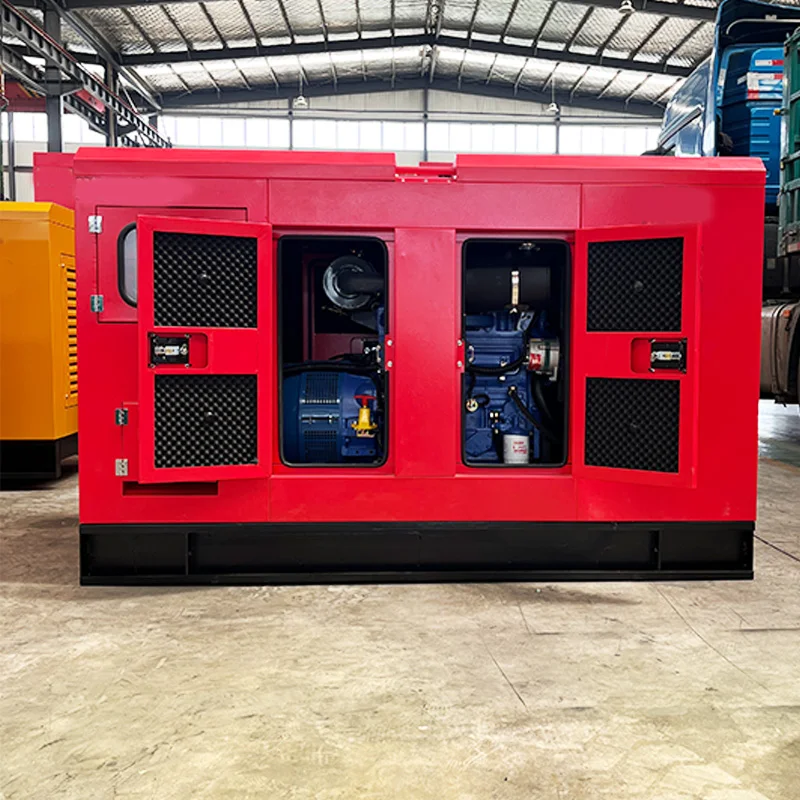 Mobile Perkins Diesel Genset 220V 380V Customizable Noiseless Emergency Power Supply Factory Commercial Use Generators