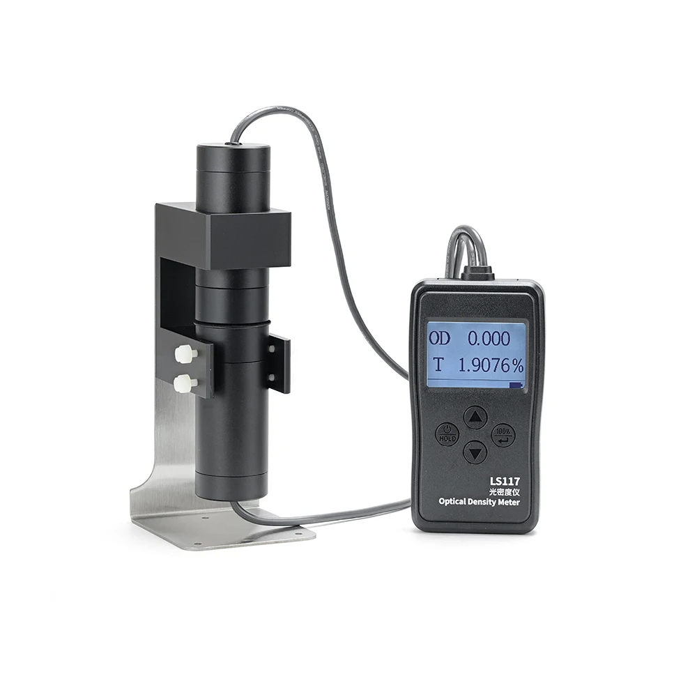 LS117 Light Transmittance Meter Portable Transmission Densitometer Optical Density Meter up to 6.0 OD