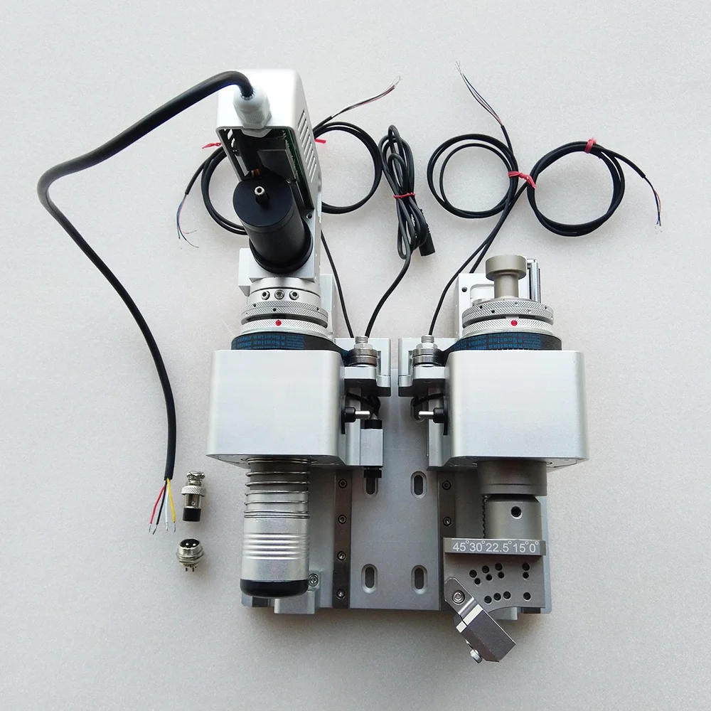 Electric Oscillating Knife Tool + V Cut Tool + Double Head Tool Holder Module with Motor for Digital Knife Cutting Machine