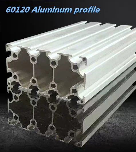Braket Otomatis Jalur Perakitan Tugas Berat Tabung Persegi Aluminium Standar HLTNC 60120L