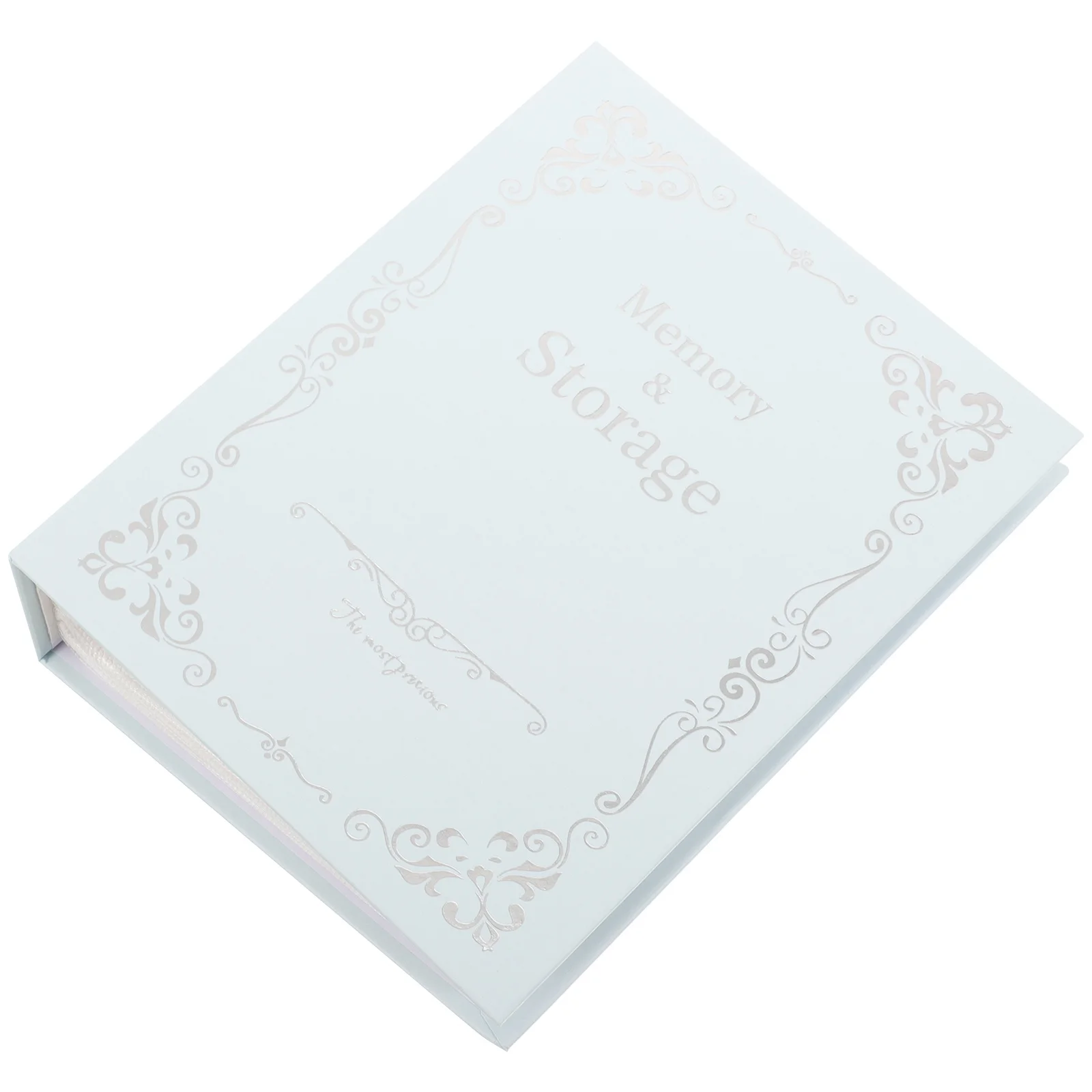 

Nail Art Stickers Books Transparent Page Design Storage Album for Decals Organizing Gift for Female Friends