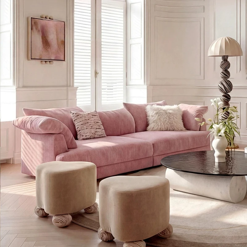 Oversized Cushion Living Room Sofas Designer Luxury Lounges Sofa Living Room 2 Seater Modern Divano Soggiorno Home Furniture