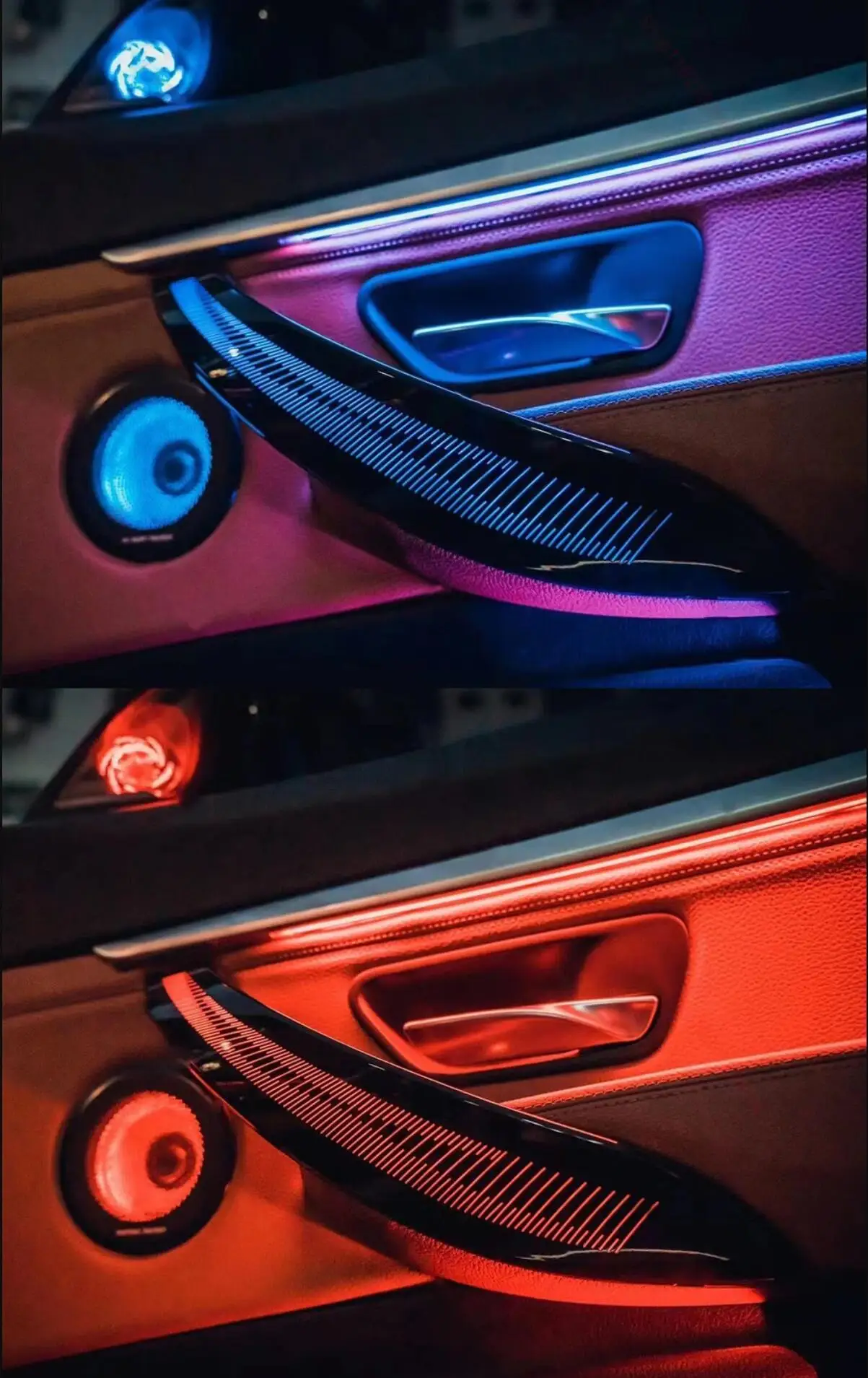 F30 Ambient Lighting Upgrade For BMW 3 Series 2013 - 2019 F31 F34 F36 Interior Accessories LED Door Trim Speaker Cover Lights