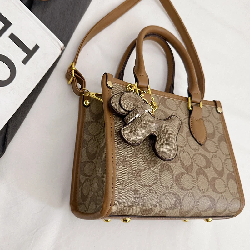 Popolare borsa classica in pelle per donna Elegante borsa a tracolla a tracolla Designer di marca di lusso Stile moda