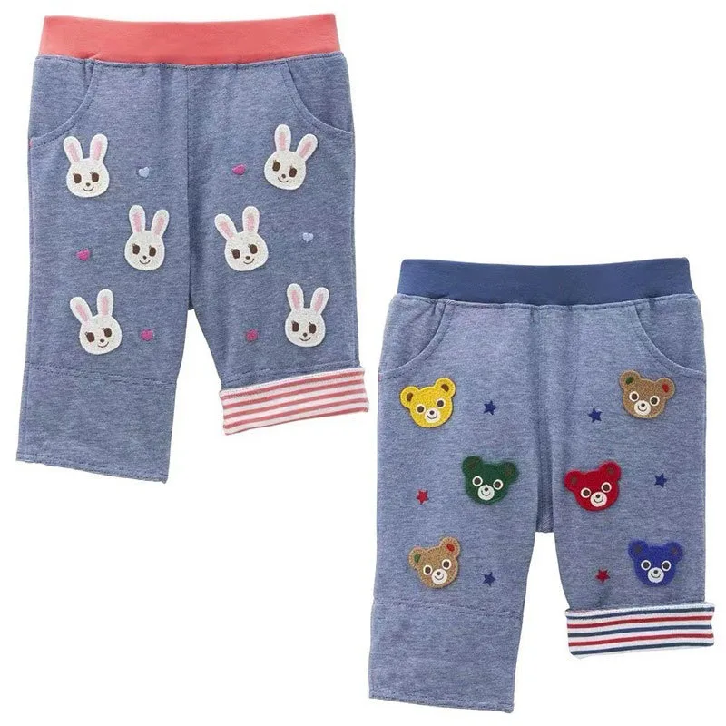 

Summer Japanese Boy Pants Cartoon Bear Pant Kids Casual Short Baby Shorts for Boys Girls Clothes