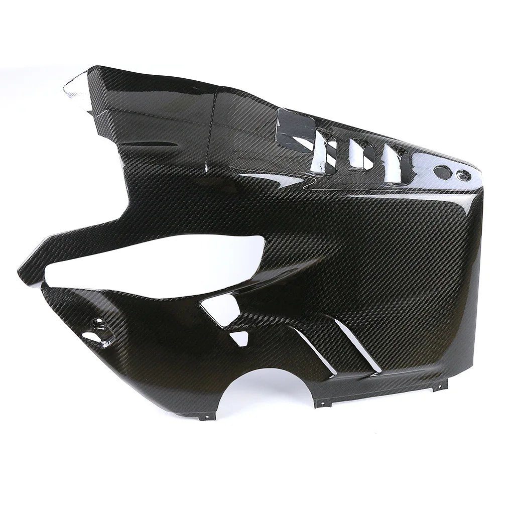 Suitable for Ducati Panigale V4 V4R modified carbon fiber lower shroud, belly pot shell