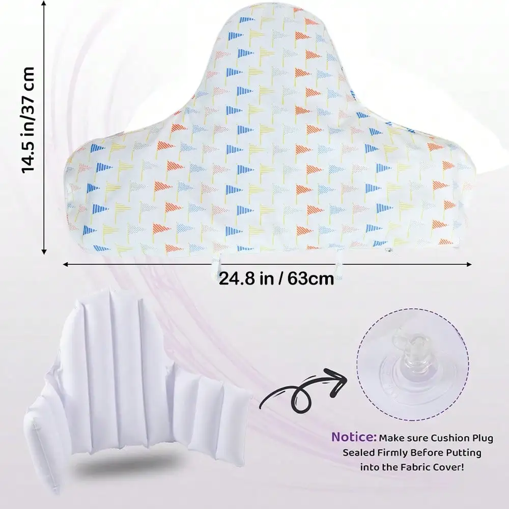 1PCS เก้าอี้เบาะสูงสําหรับทารก,Built-in Inflatable Highchair เบาะรองนั่งเก้าอี้ให้อาหารที่นั่งสําหรับ Antilop HighChair
