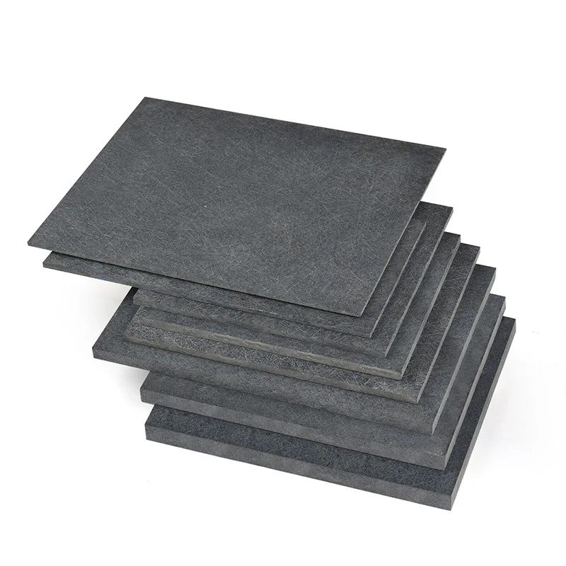 Fiberglass Synthetic Stone Heat Insulation Board HIGH TEMP 350℃ Black Plate 100x100,200x200,300x300mm * Thick 3-6mm DIY Material