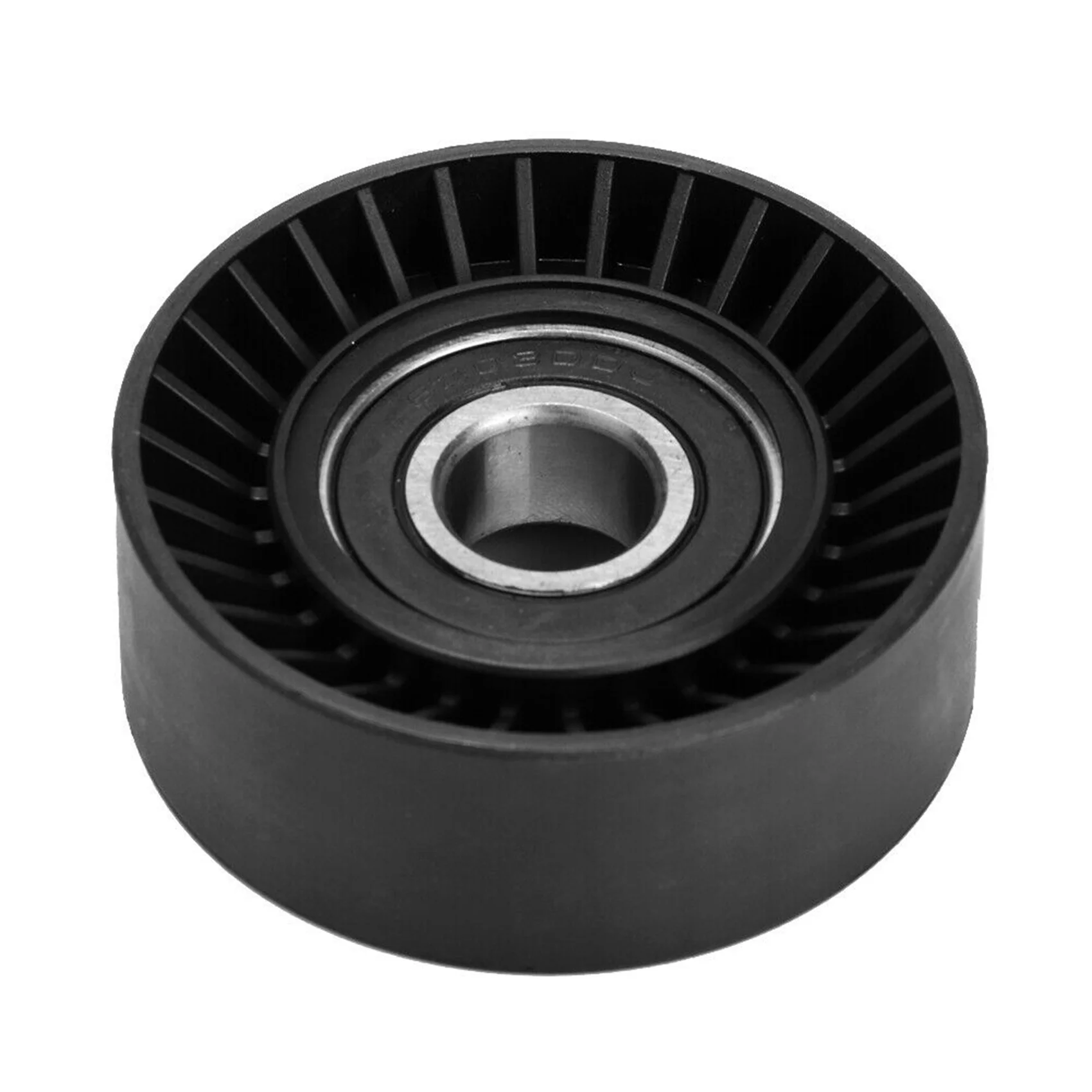 Strange 2X Fan Belt Tensioner Pulley V Ribbed Idler For BMW E46 E39 E38 E36 E53 11281433571