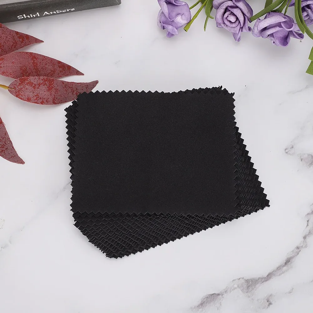 20pcs Double Sided Watch Cleaning Cloth Microfiber Pocket-Sized Watch Cleaner Tool Jewelry Cleaner Cloth Lenses Cleaning