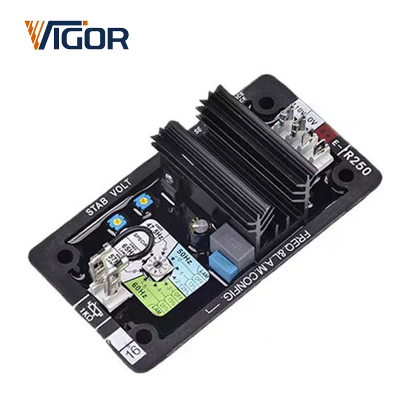 R250 AVR Automatic Voltage Regulator Brushless Diesel Generation Voltage Adjuster System Set Accessories Generator Parts