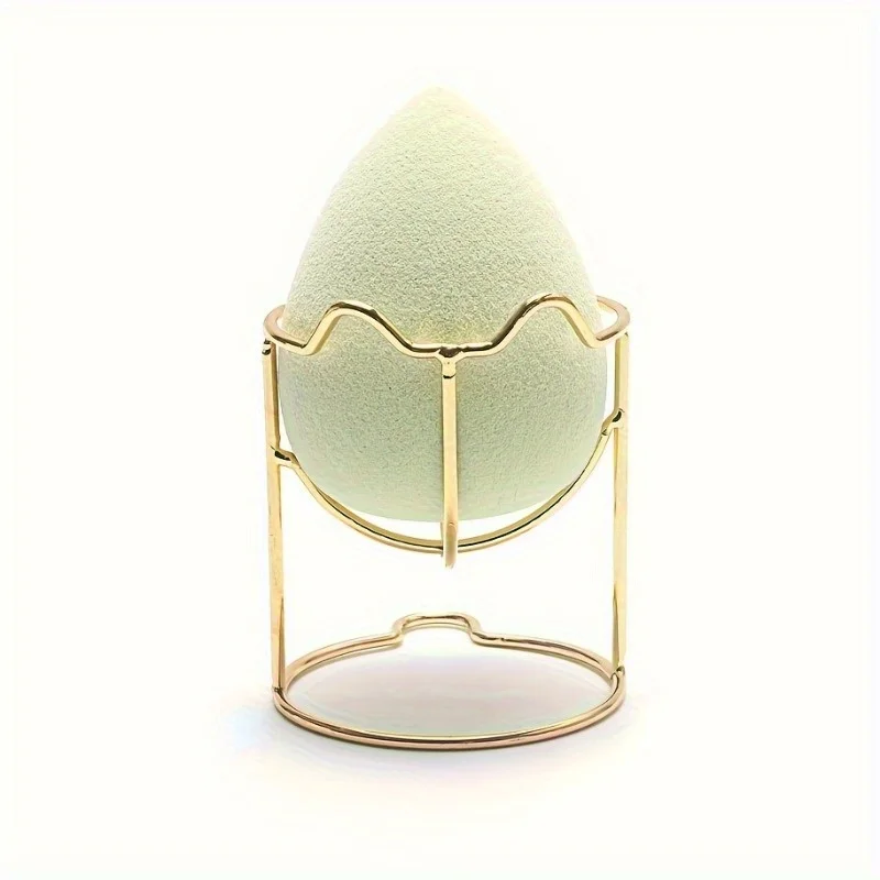1pc Makeup Sponge Holder Drying Stand, Cosmetic Egg Powder Puff Storage Rack, Breathable Beauty Sponge Display Organizer view 4