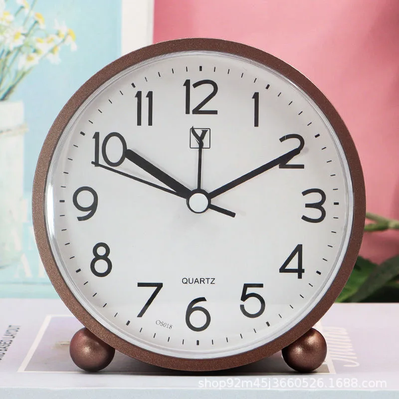 Silent Timer Alarm Clock Large Digit Student Study Alarm Clock Home Desk Decor Silent Scan Small Tabletop Bedroom