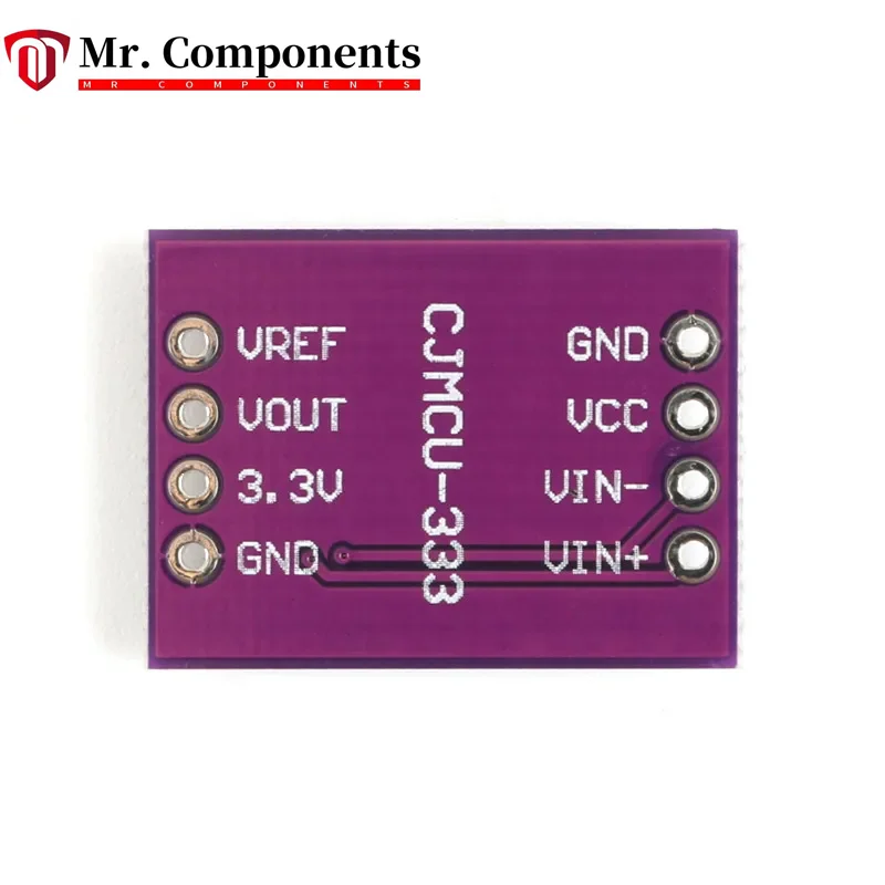 1 peça ina333 micro sinal humano multifuncional três op amp módulo de placa amplificadora de instrumentação de precisão em estoque