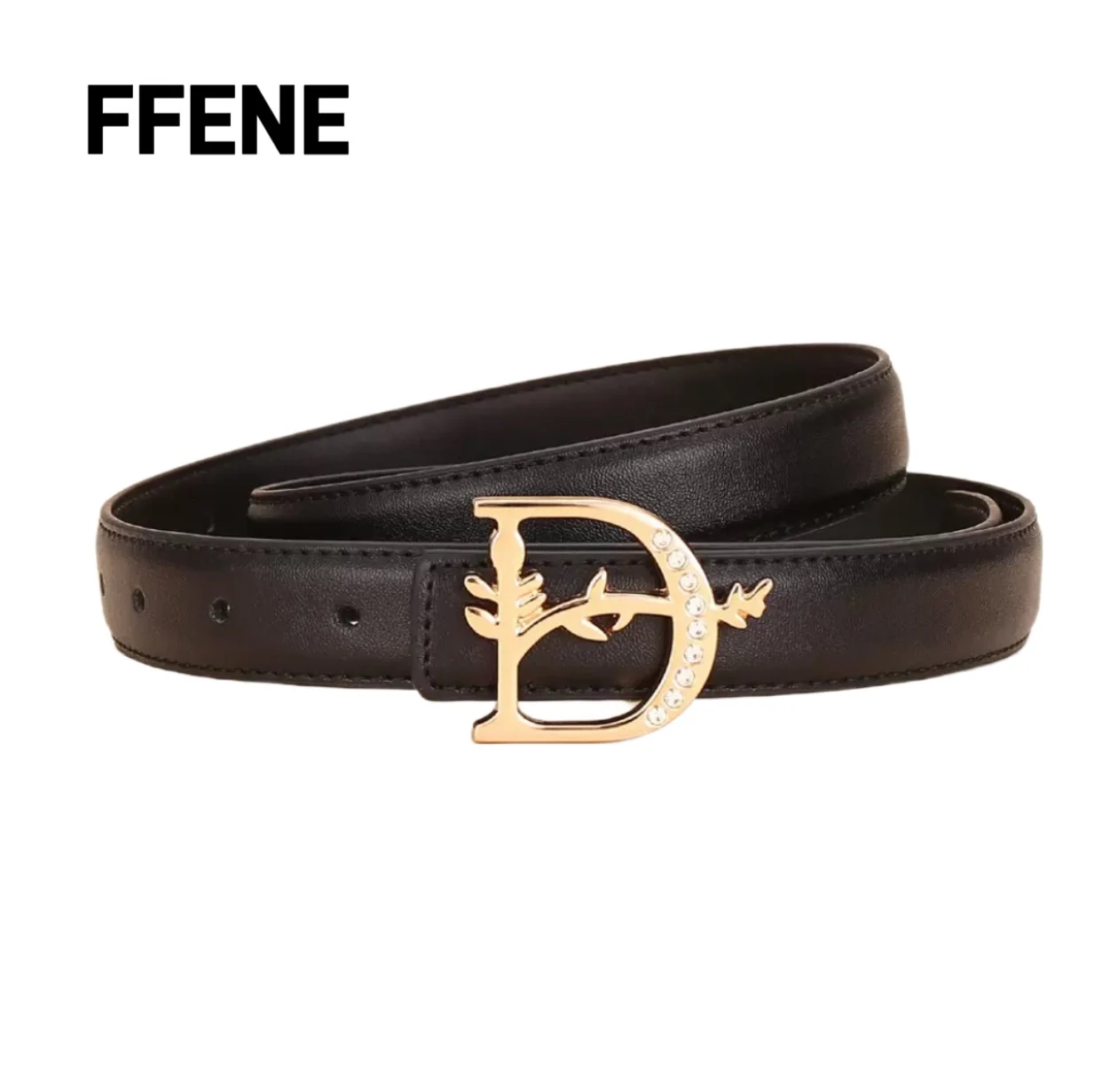 

Hot-selling genuine leather leather belt for women, versatile, decorative, women's high-end sense jeans with fashionable belt