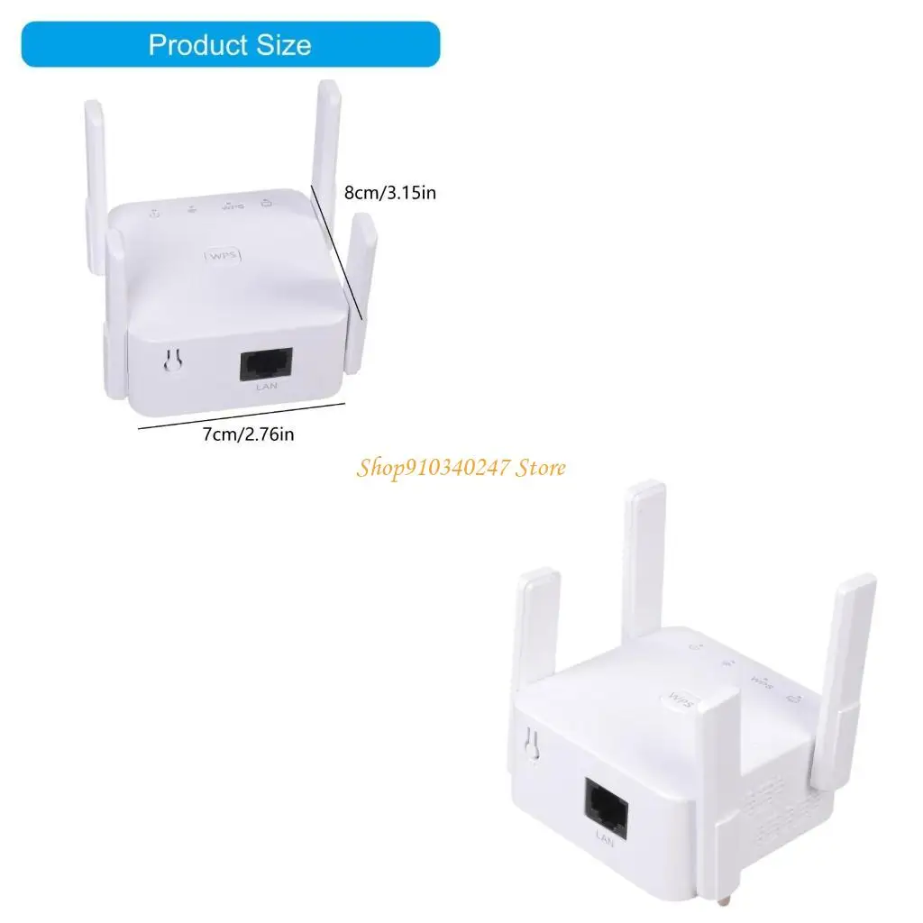 

Q22A 300Mbps Wireless WiFi Router Wifi Extender Amplifier WiFi Extender With 4 External Antennas