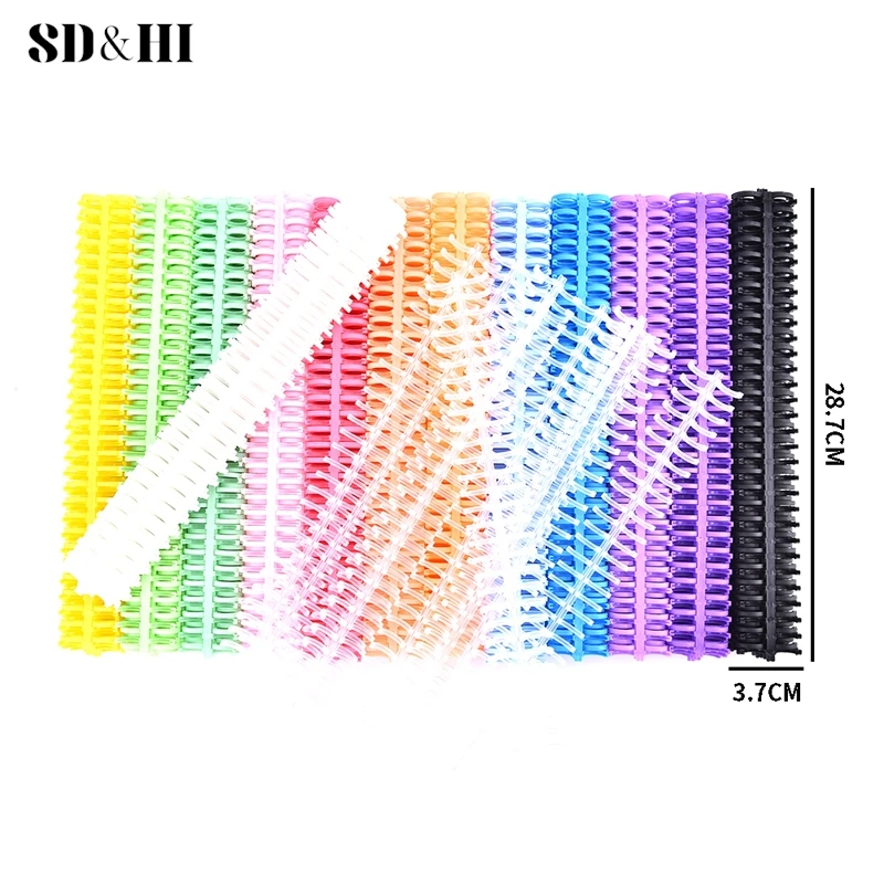 10Pcs 30 Holes Circles Ring Loose-leaf Book Album Binder Spiral Binding Clips