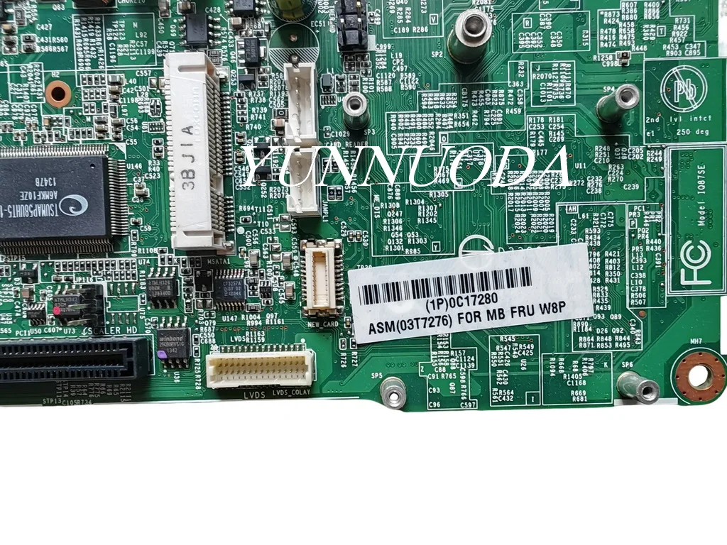 Imagem -04 - Placa-mãe Iq87se para Lenovo Thinkcentre M93z Aio 00kt293 Lga 1150 Ddr3 Q87 100 Testado