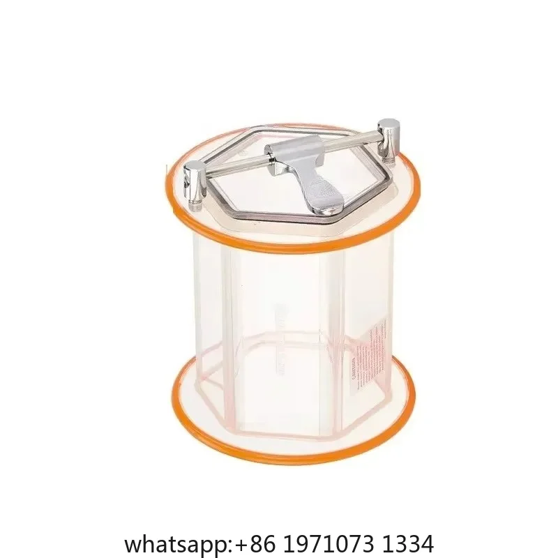 Capacity 5 kg Rotary Drum/Bucket For KT-2000 Tumbler For Polishing Machine