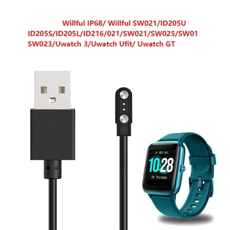 H55F Fast Charging USB Smartwatch Cable for Willful IP68/Willful