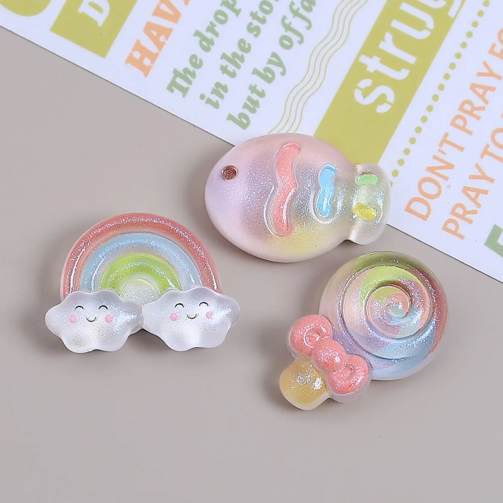 

Набор из 5 штук: Сверкающие разноцветные подсолнухи и бабочки из смолы Z83 для скрапбукинга, DIY украшений и аксессуаров